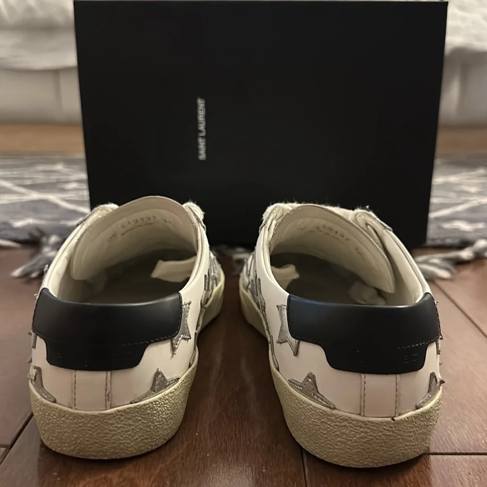 YSL  Court Metallic Star sneakers - Picture 7 of 11